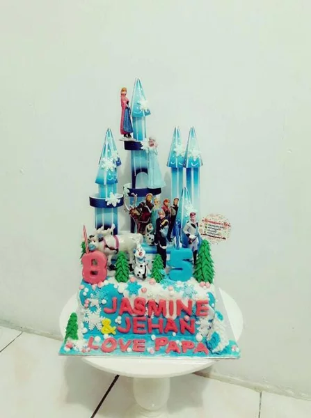 Detail Kue Ulang Tahun Frozen Png Nomer 49