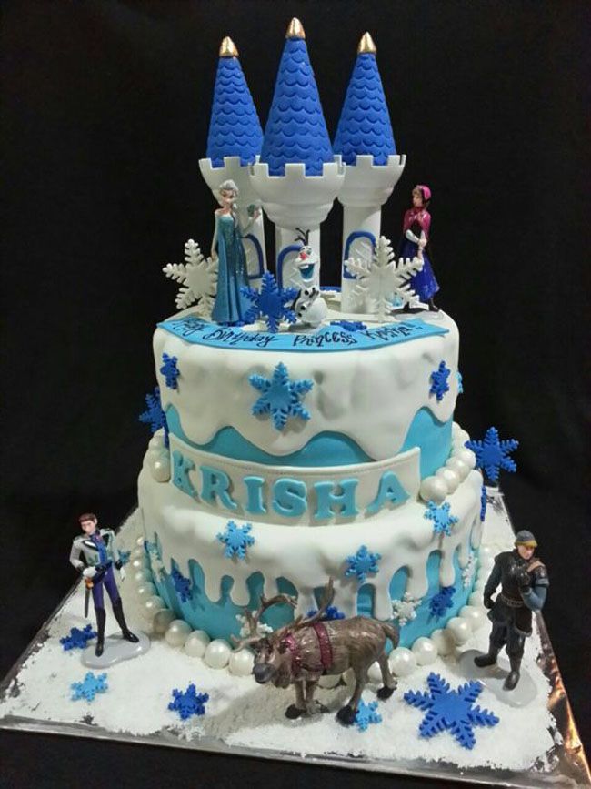 Kue Ulang Tahun Frozen Tingkat - KibrisPDR