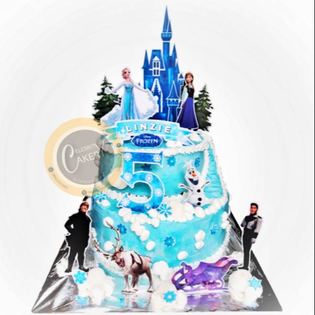 Detail Kue Ulang Tahun Frozen Tingkat Nomer 2