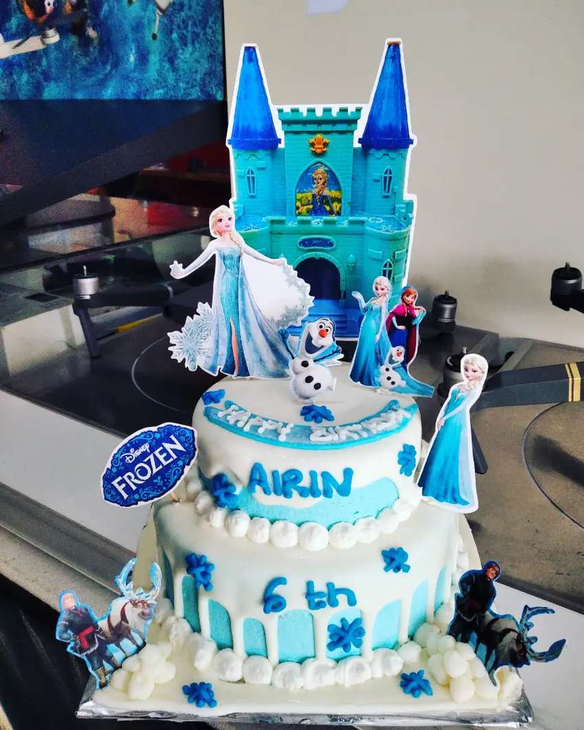 Detail Kue Ulang Tahun Frozen Tingkat Nomer 11