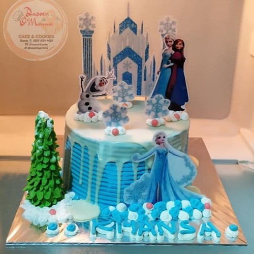Detail Kue Ulang Tahun Frozen Tingkat Nomer 12