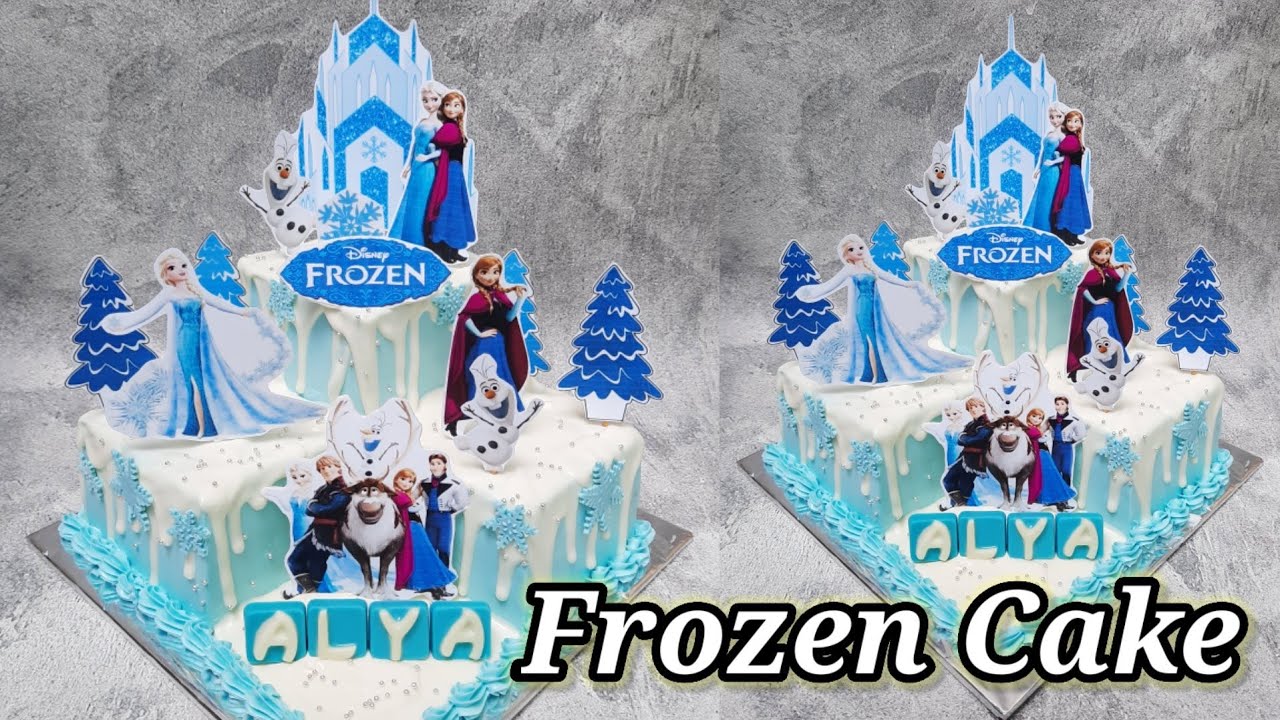 Detail Kue Ulang Tahun Frozen Tingkat Nomer 16