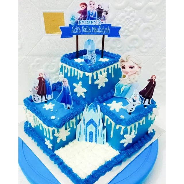 Detail Kue Ulang Tahun Frozen Tingkat Nomer 17