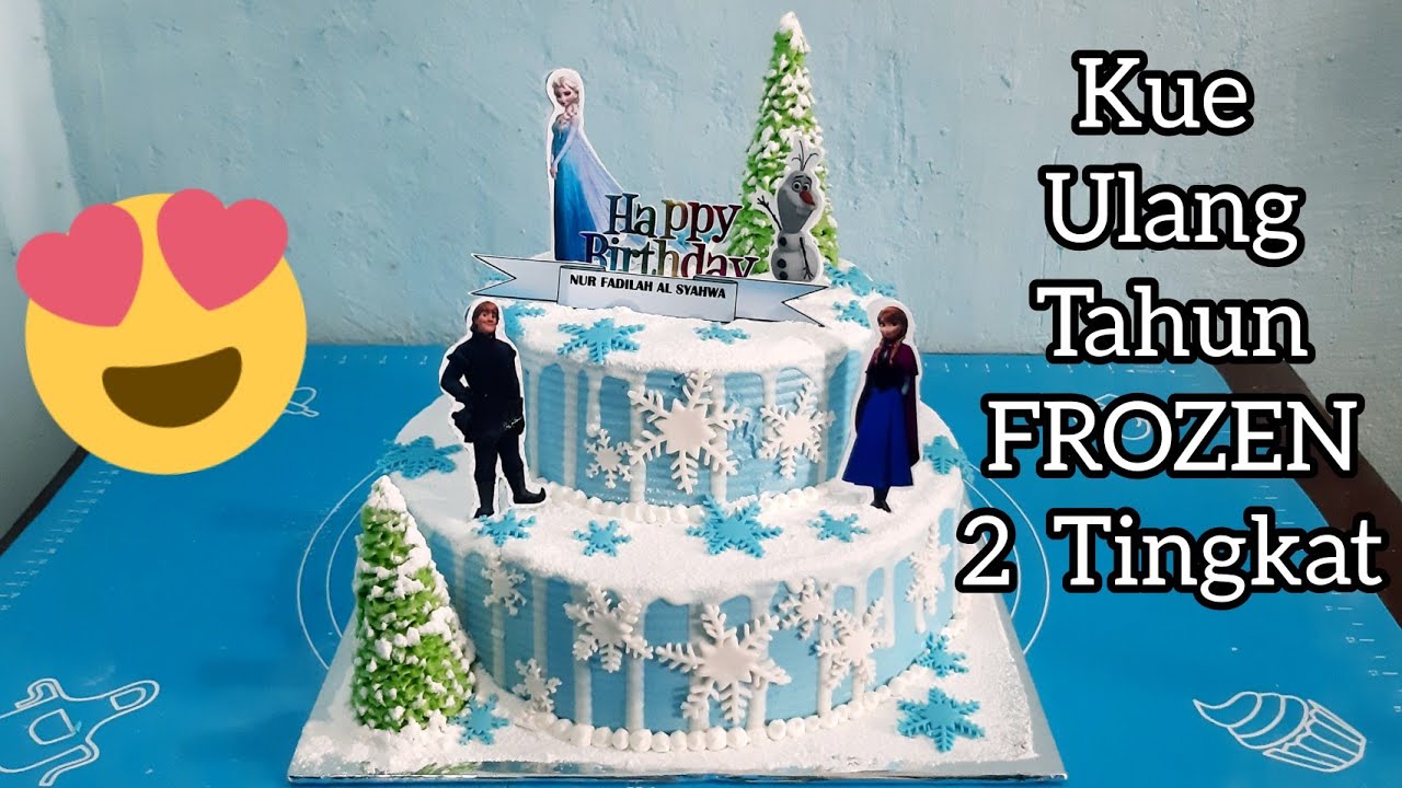 Detail Kue Ulang Tahun Frozen Tingkat Nomer 26