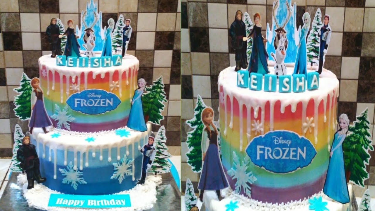 Detail Kue Ulang Tahun Frozen Tingkat Nomer 27