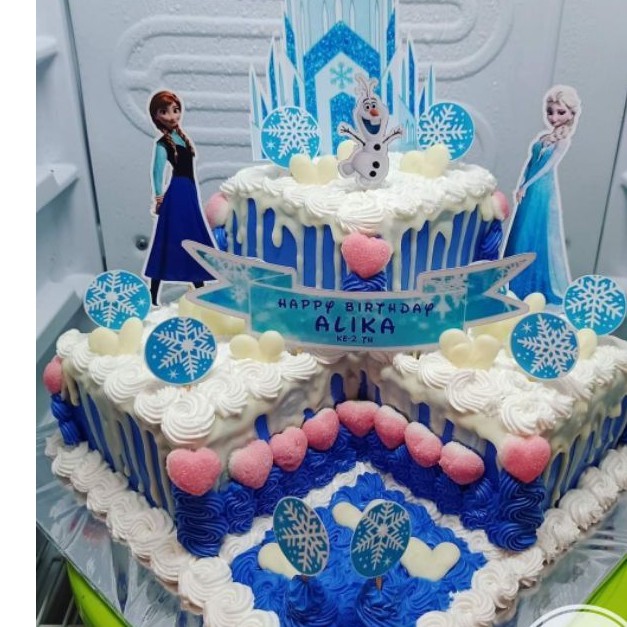 Detail Kue Ulang Tahun Frozen Tingkat Nomer 32