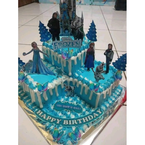 Detail Kue Ulang Tahun Frozen Tingkat Nomer 36