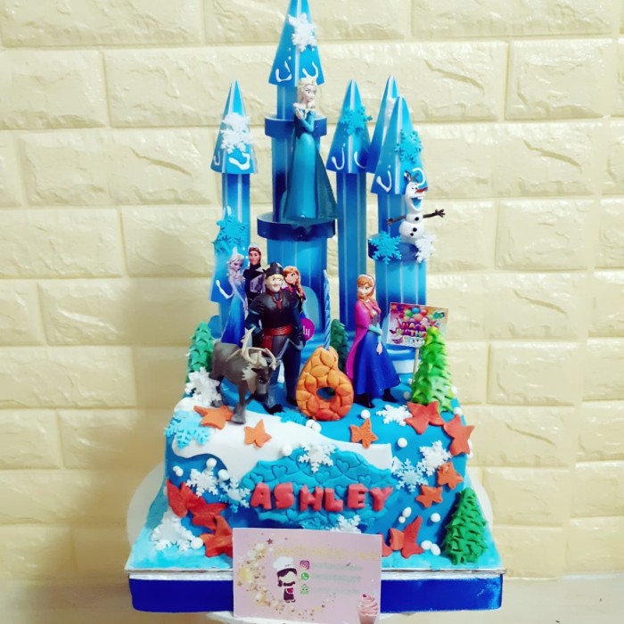 Detail Kue Ulang Tahun Frozen Tingkat Nomer 38