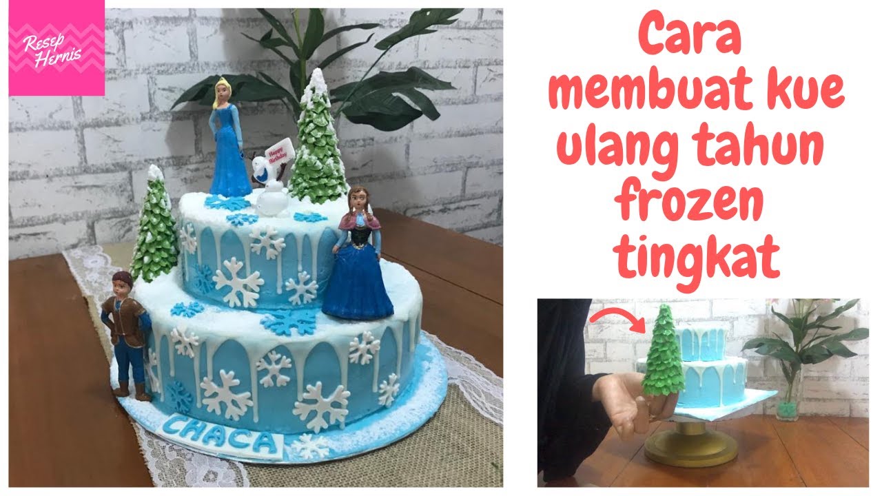 Detail Kue Ulang Tahun Frozen Tingkat Nomer 39