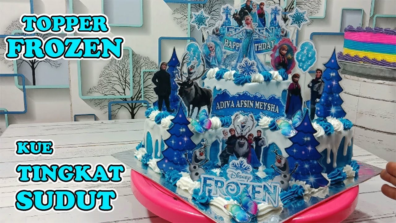Detail Kue Ulang Tahun Frozen Tingkat Nomer 5