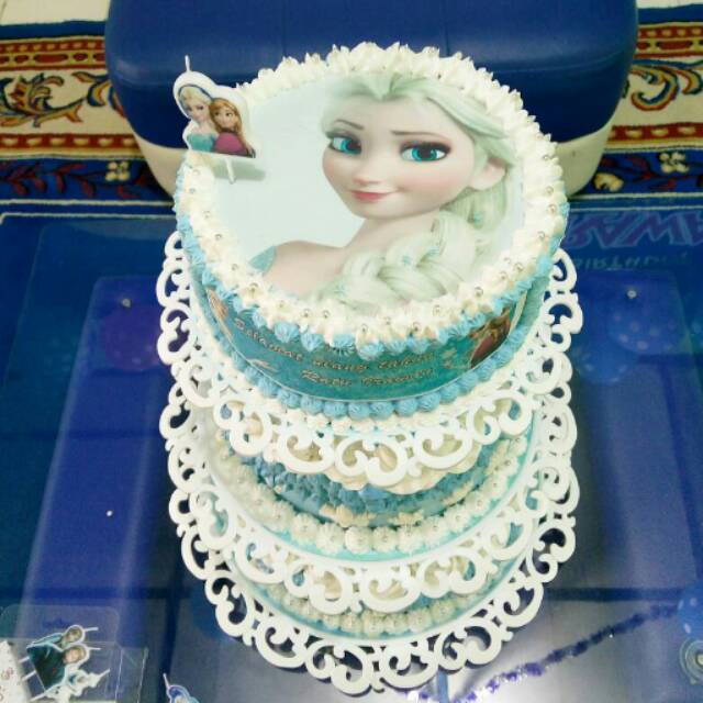 Detail Kue Ulang Tahun Frozen Tingkat Nomer 43