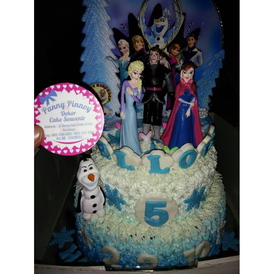 Detail Kue Ulang Tahun Frozen Tingkat Nomer 45
