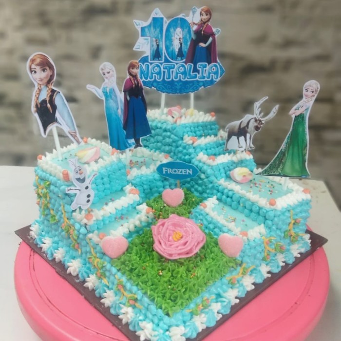 Detail Kue Ulang Tahun Frozen Tingkat Nomer 53