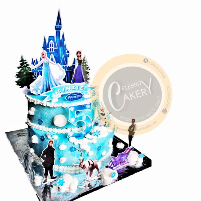 Detail Kue Ulang Tahun Frozen Tingkat Nomer 58