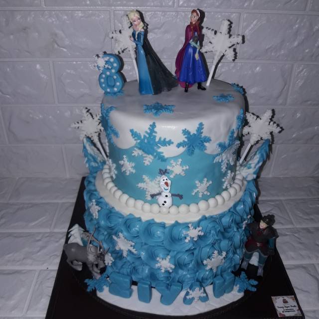 Detail Kue Ulang Tahun Frozen Tingkat Nomer 9