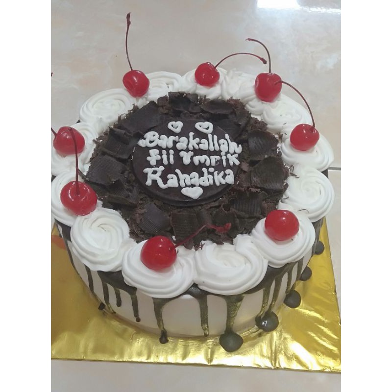 Detail Kue Ulang Tahun Full Coklat Nomer 24