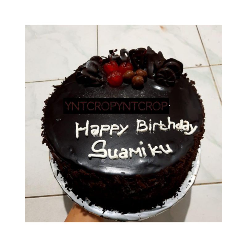 Detail Kue Ulang Tahun Full Coklat Nomer 48