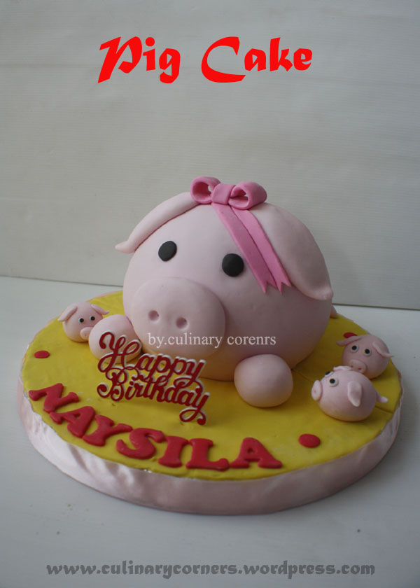 Detail Kue Ulang Tahun Gambar Babi Nomer 43