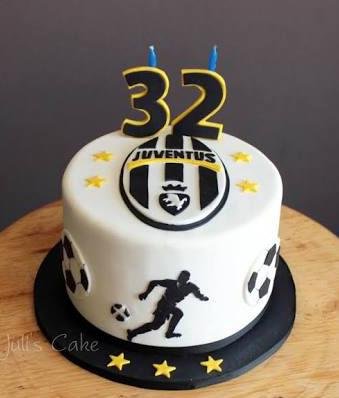 Detail Kue Ulang Tahun Gambar Bola Nomer 18