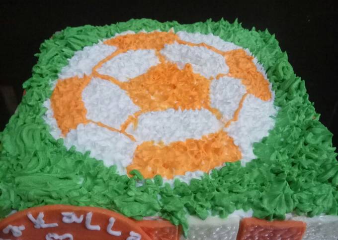 Detail Kue Ulang Tahun Gambar Bola Nomer 33