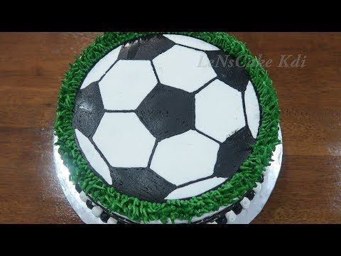 Detail Kue Ulang Tahun Gambar Bola Nomer 5