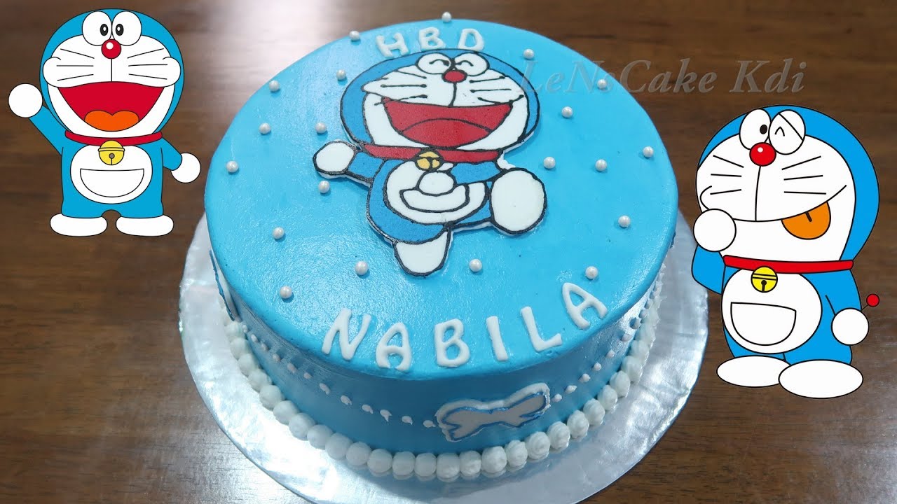 Detail Kue Ulang Tahun Gambar Doraemon Nomer 3