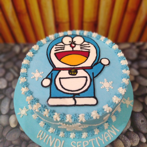Detail Kue Ulang Tahun Gambar Doraemon Nomer 26