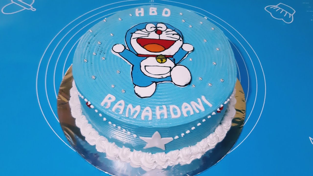 Detail Kue Ulang Tahun Gambar Doraemon Nomer 29