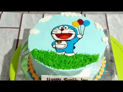 Detail Kue Ulang Tahun Gambar Doraemon Nomer 54