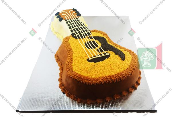 Detail Kue Ulang Tahun Gambar Gitar Nomer 29