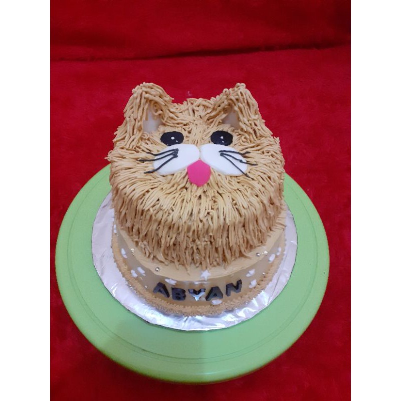 Detail Kue Ulang Tahun Gambar Kucing Nomer 11