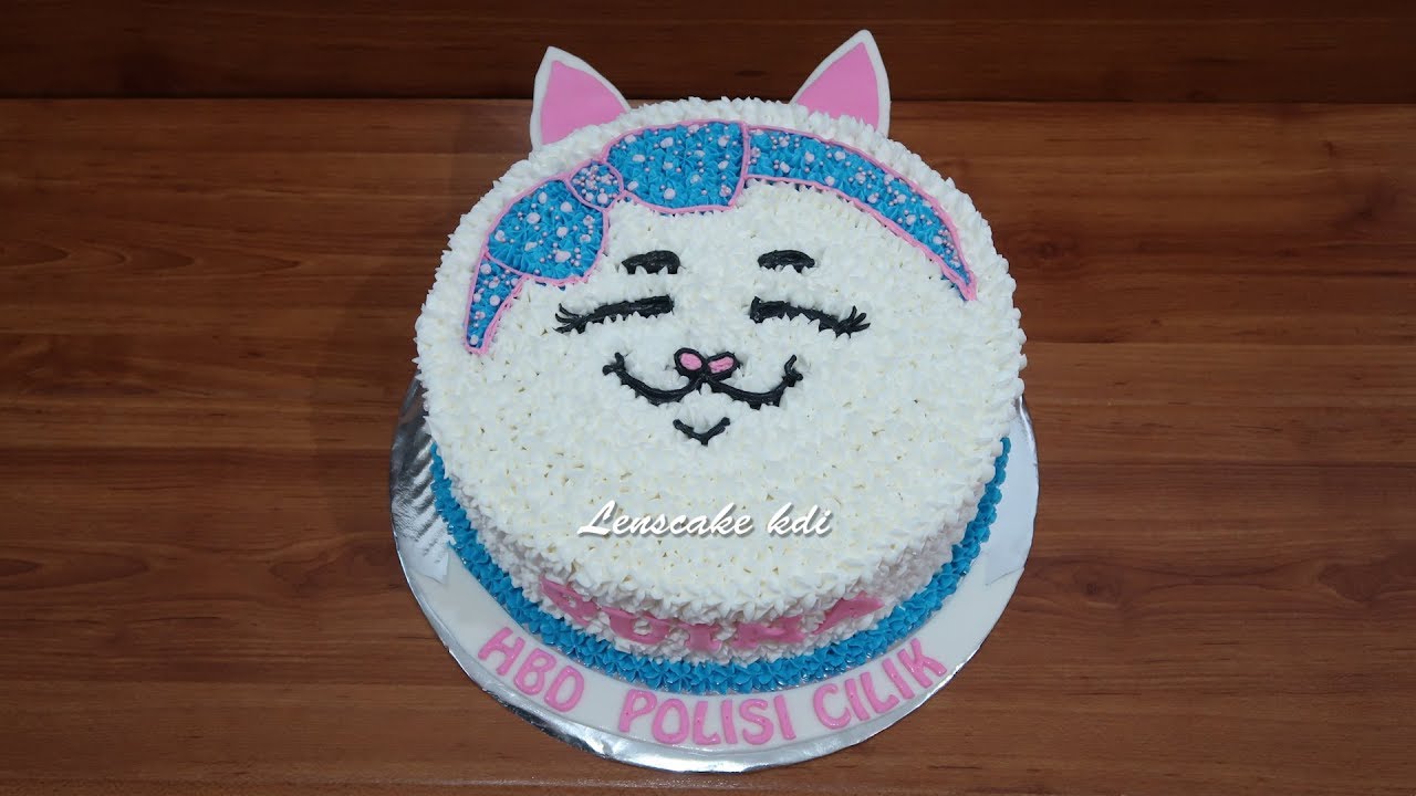 Detail Kue Ulang Tahun Gambar Kucing Nomer 18