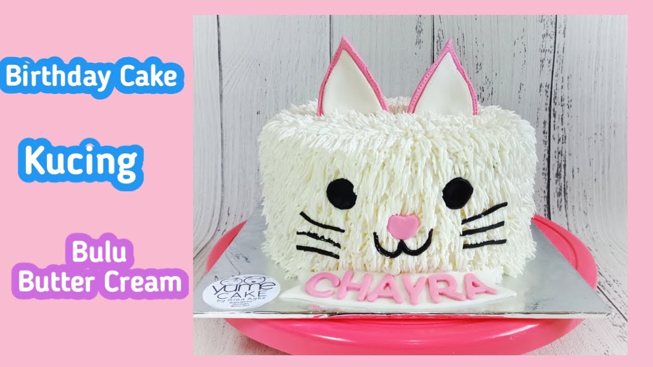 Detail Kue Ulang Tahun Gambar Kucing Nomer 5