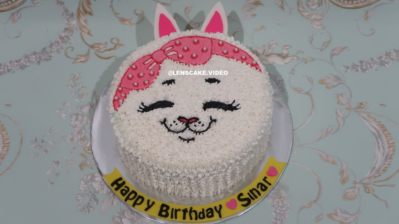 Detail Kue Ulang Tahun Gambar Kucing Nomer 47