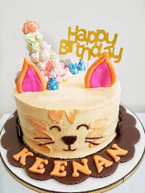 Detail Kue Ulang Tahun Gambar Kucing Nomer 50