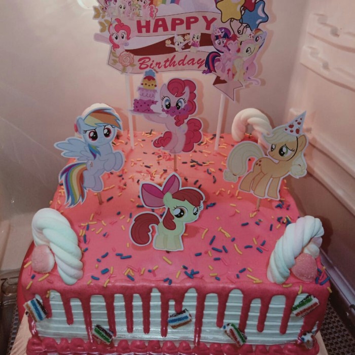 Detail Kue Ulang Tahun Gambar Kuda Poni Nomer 17