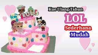 Detail Kue Ulang Tahun Gambar Lol Nomer 16