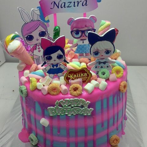 Detail Kue Ulang Tahun Gambar Lol Nomer 17