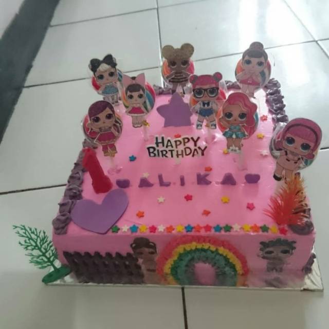 Detail Kue Ulang Tahun Gambar Lol Nomer 37