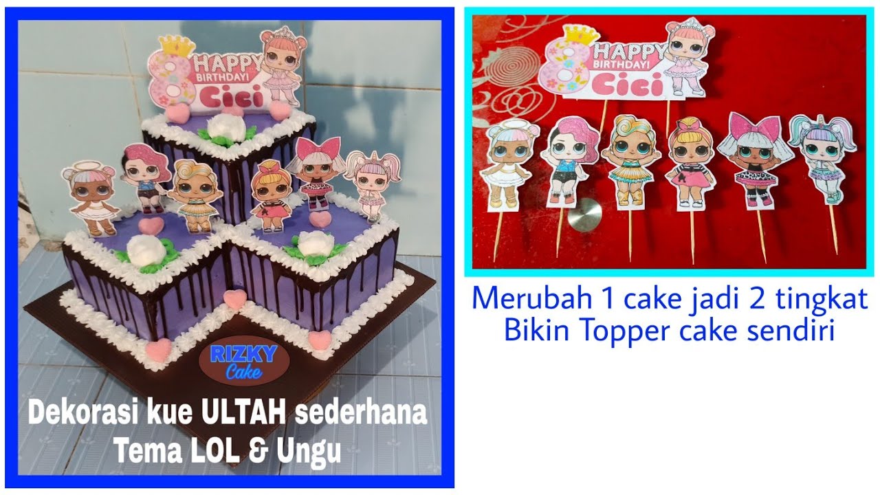 Detail Kue Ulang Tahun Gambar Lol Nomer 39