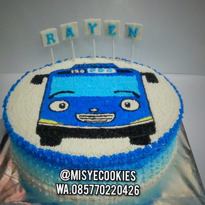 Detail Kue Ulang Tahun Gambar Mobil Nomer 12