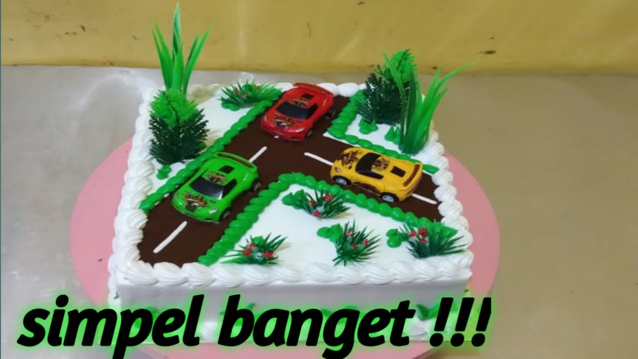 Detail Kue Ulang Tahun Gambar Mobil Nomer 58