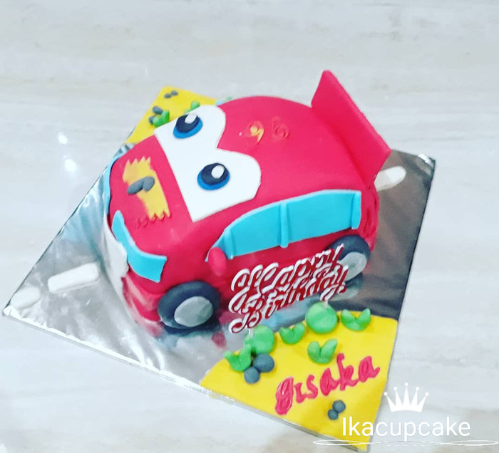 Detail Kue Ulang Tahun Gambar Mobil Nomer 9