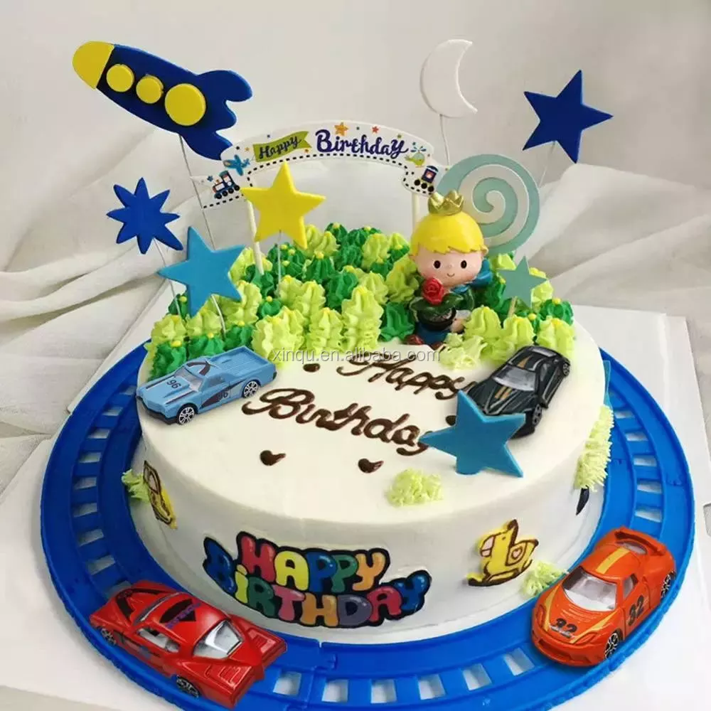 Detail Kue Ulang Tahun Gambar Mobil Balap Nomer 54