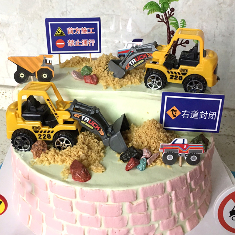 Detail Kue Ulang Tahun Gambar Mobil Truk Nomer 35