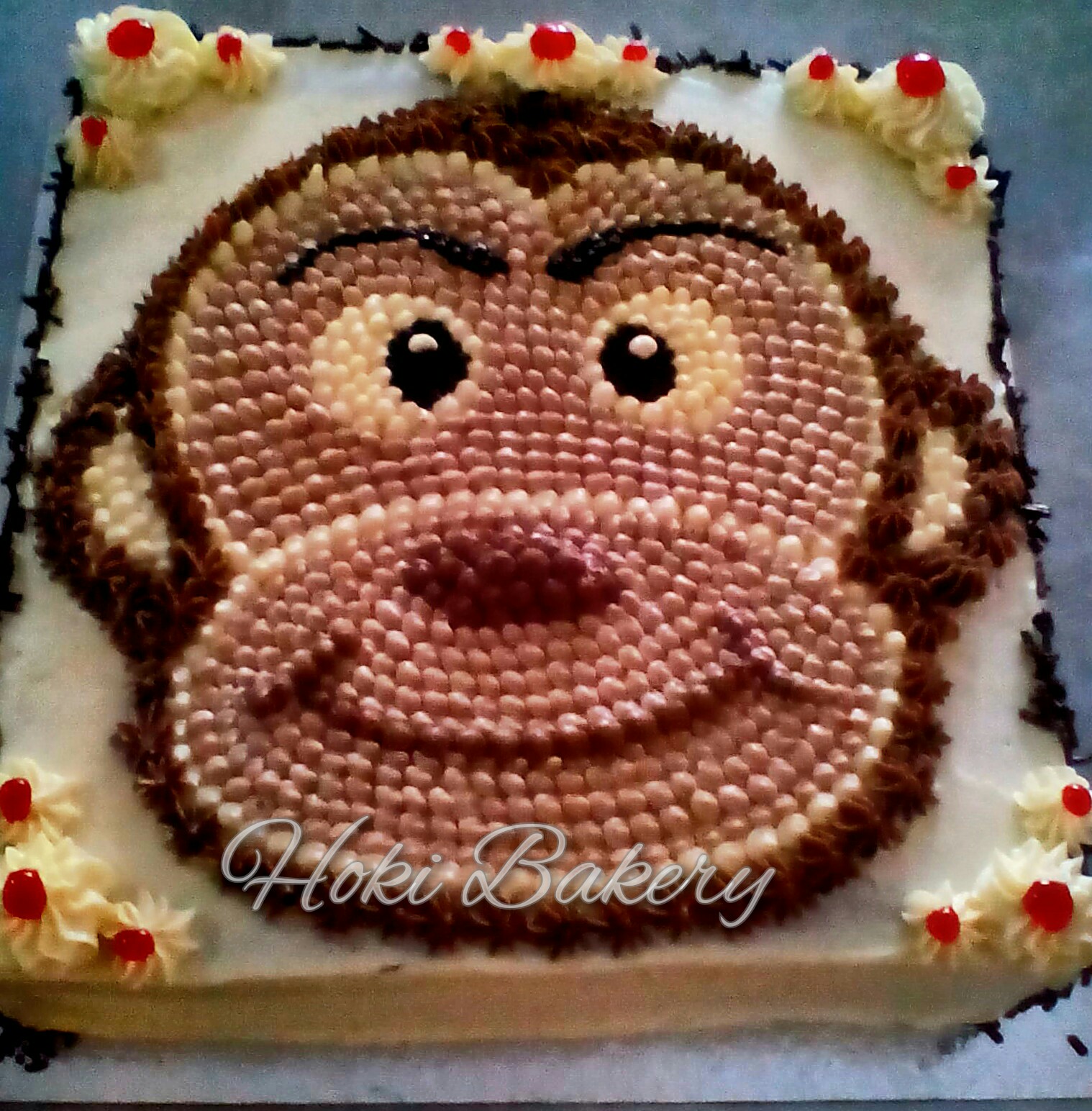 Detail Kue Ulang Tahun Gambar Monyet Nomer 12