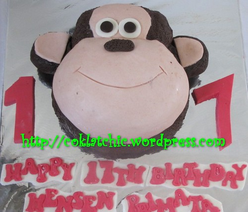 Detail Kue Ulang Tahun Gambar Monyet Nomer 28