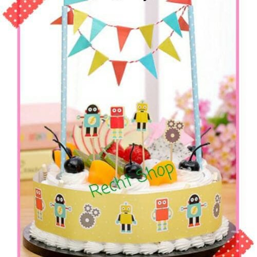 Detail Kue Ulang Tahun Gambar Robot Nomer 23
