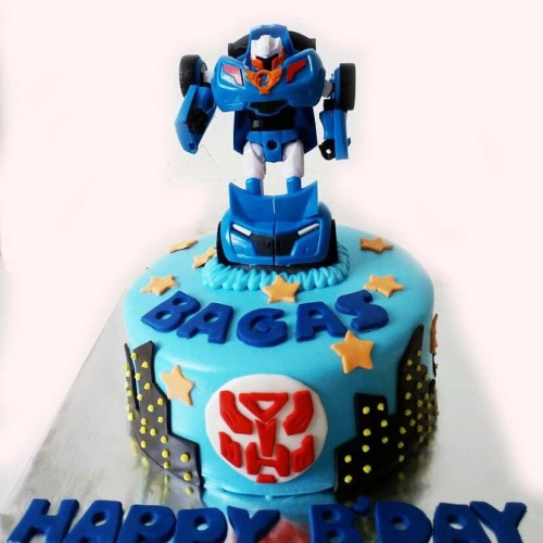 Detail Kue Ulang Tahun Gambar Robot Nomer 28