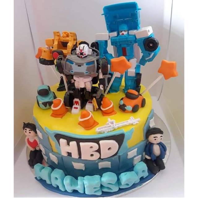 Detail Kue Ulang Tahun Gambar Robot Nomer 40